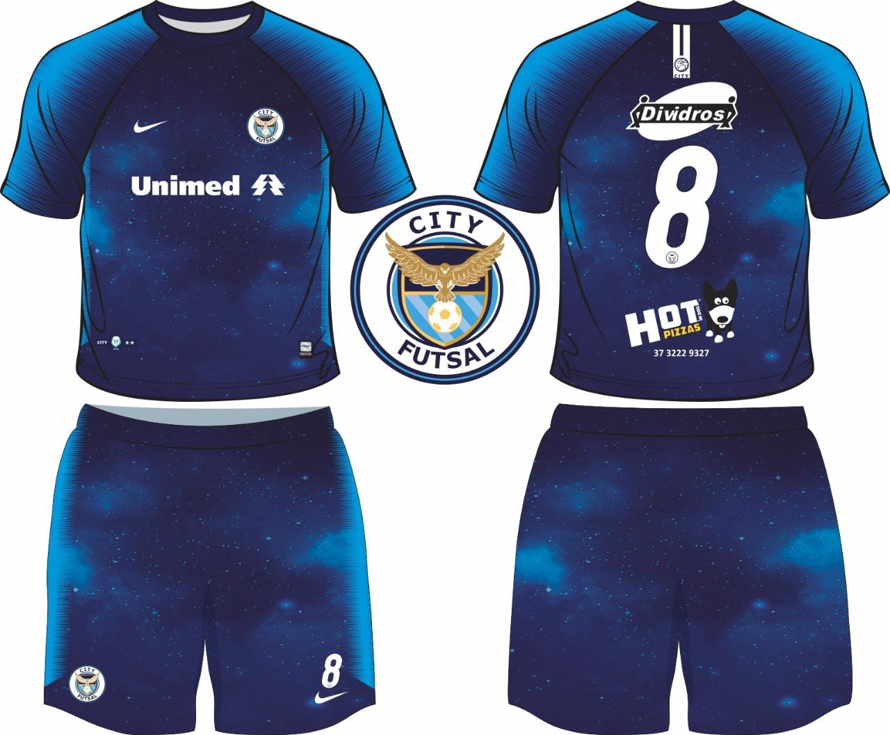 Uniforme City FC Versão Jogador - Temporada 2019/20