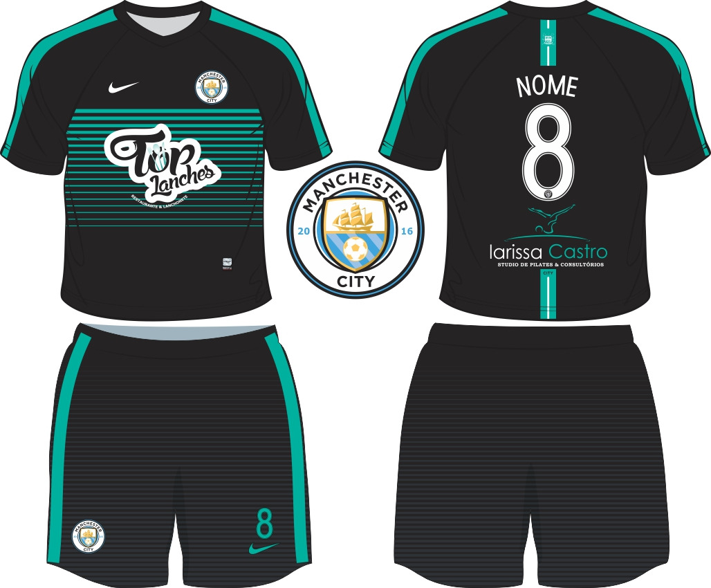 Uniforme City FC Versão Jogador - Temporada 2017/18
