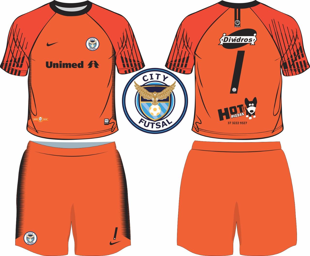Uniforme City FC Versão Goleiro - Temporada 2019/20