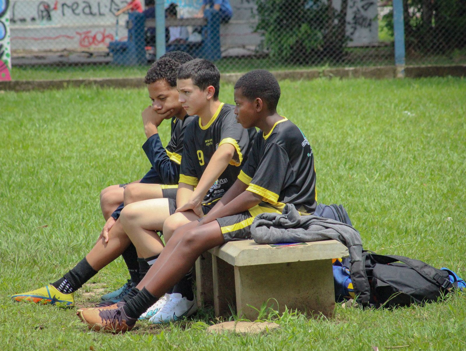 João Nery, Luan e Luis Guilherme