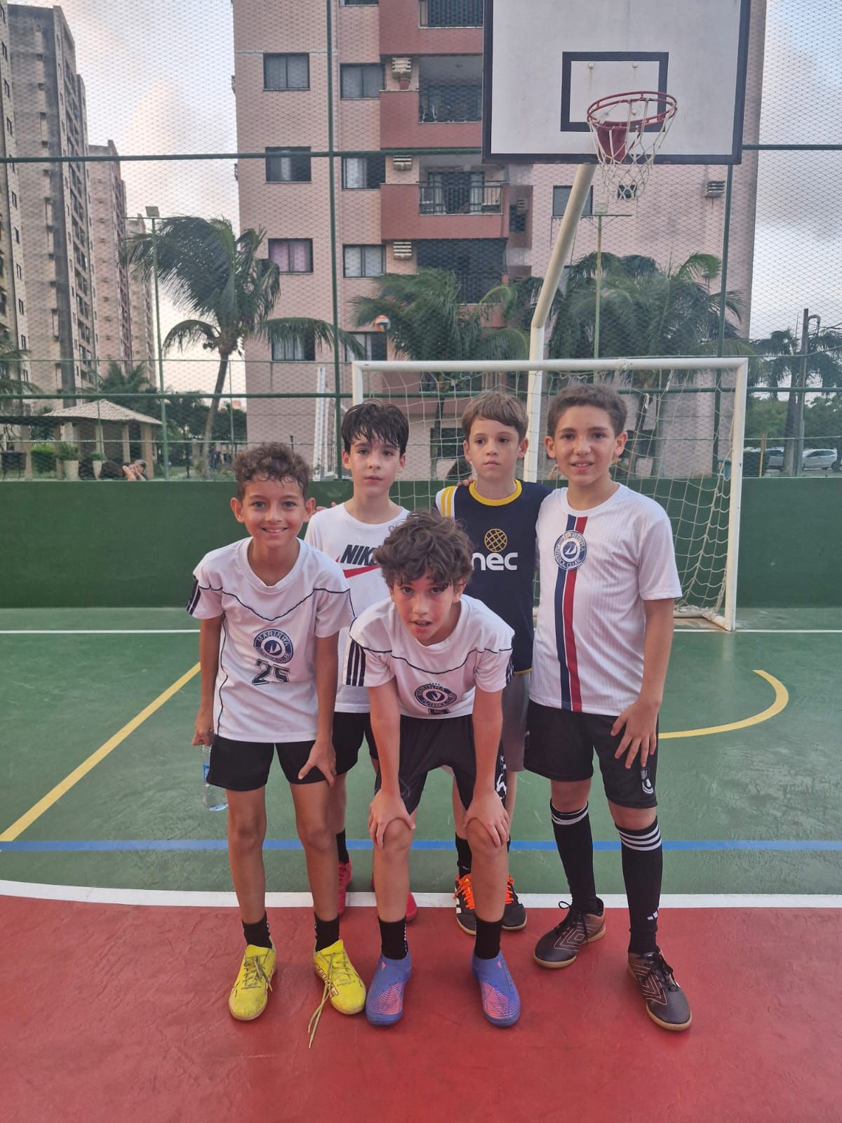 Time dos Marinha FC contra o Estrela Mirim na Arena Panamericana(Derrota)