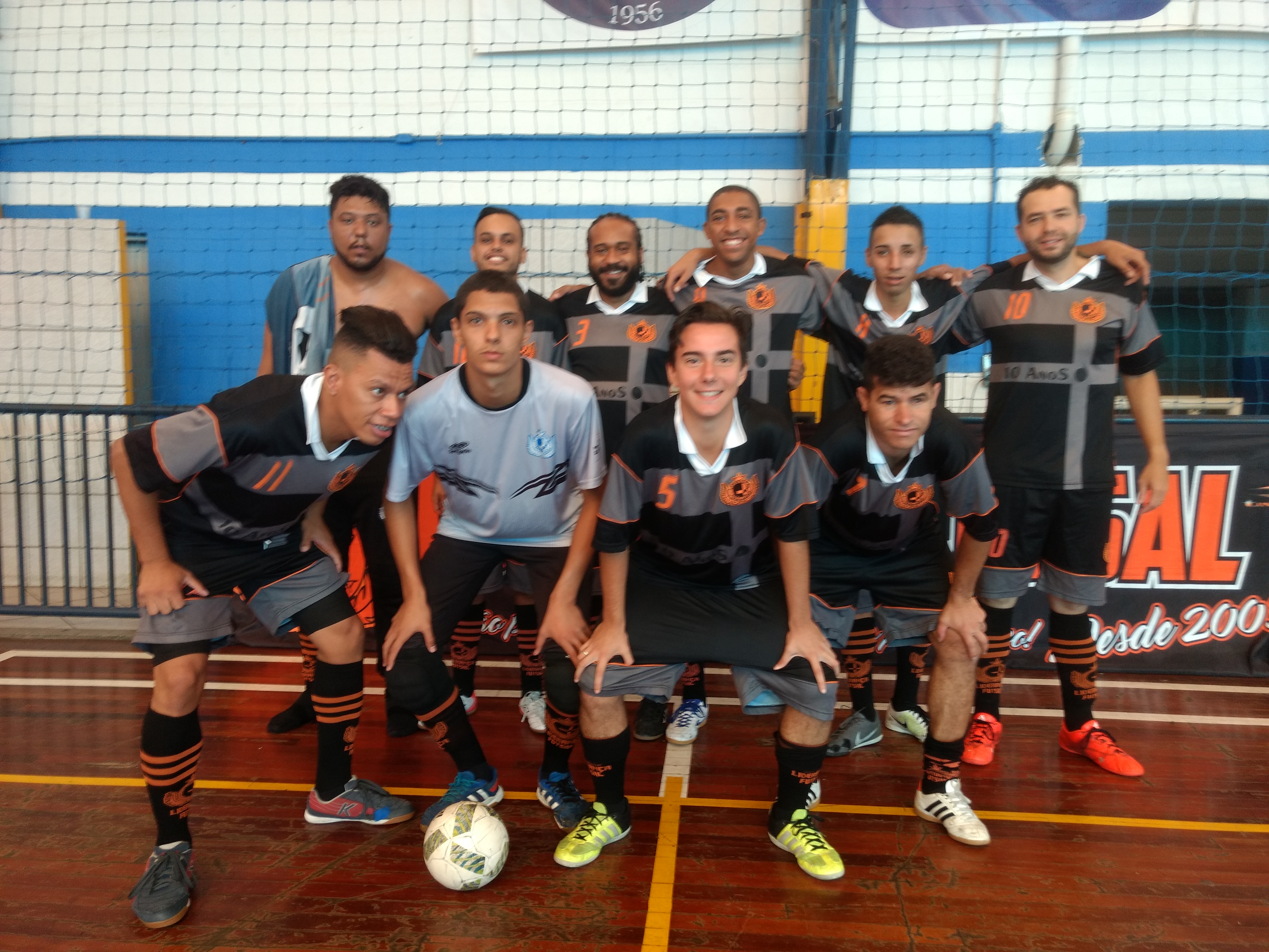 1º Quadro - Só Q'Brada Futsal 4 X 9 Liderança Futsal