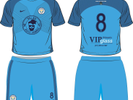 Uniforme City FC Versão Jogador - Temporada 2016/17