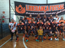 Em pé: Geraldo, Eder, Claudio J., Júnior, Josoel, Will e Marcelo. Agachados: Bruno, Daniel, Willian, Guilherme, pequeno Marcos, Rato, Felipe, Dedê e Vavá.