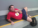 Fabro sensualizando no Sampaio Moreira.