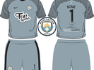 Uniforme City FC Versão Goleiro - Temporada 2017/18