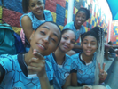 Gih & loh (Em cima) e Tamy, Laura & Nay (Embaixo)