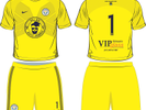 Uniforme City FC Versão Goleiro - Temporada 2016/17