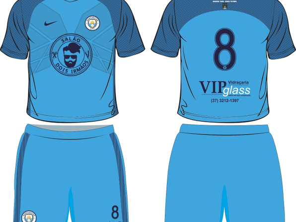 Uniforme City FC Versão Jogador - Temporada 2016/17