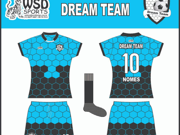 Modelo do nosso uniforme (Azul)