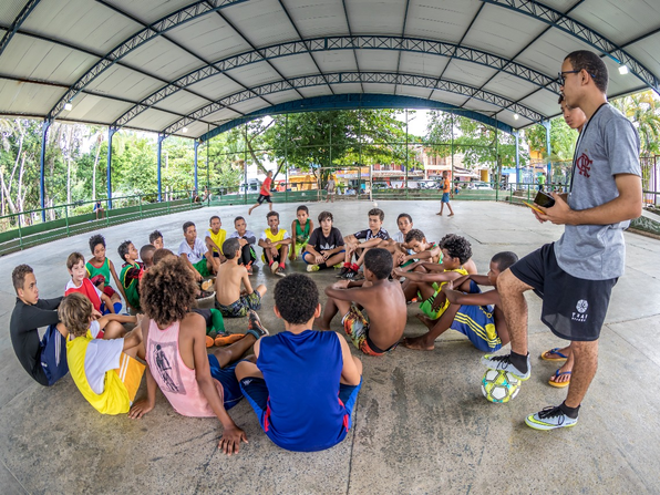 Escolinha Flamenguinho Futsal (FOTO: Fabricio Jr.)