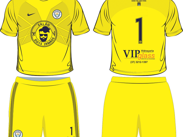 Uniforme City FC Versão Goleiro - Temporada 2016/17
